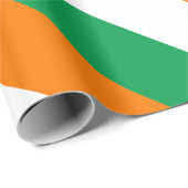 Irland-Flagge Geschenkpapier (Rolleneckpunkt)