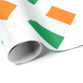 Irland-Flagge Geschenkpapier (Rolleneckpunkt)