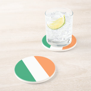 Irland Flagge: Irisches Banner, Freies UK Getränkeuntersetzer