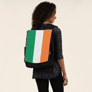 Irland Flagge: Irisches Banner, Freies UK Rucksack