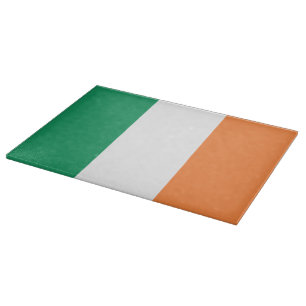 Irland Flagge: Irisches Banner, Freies UK Schneidebrett