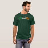 Irland Flagge Irish Pride St Patricks Day Green T-Shirt (Vorne ganz)