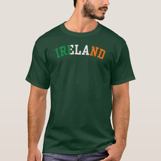 Irland Flagge Irish Pride St Patricks Day Green T-Shirt (Vorderseite)