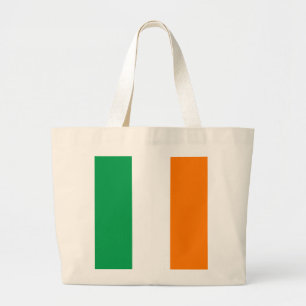 Irland-Flagge Jumbo Stoffbeutel