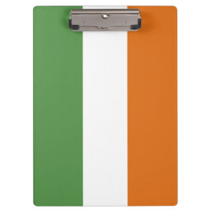 Irland-Flagge Klemmbrett