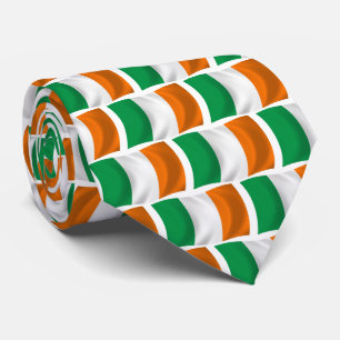 Irland Flagge Krawatte