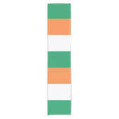 Irland-Flagge Kurzer Tischläufer (Vorderseite)