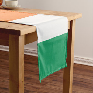 Irland-Flagge Kurzer Tischläufer
