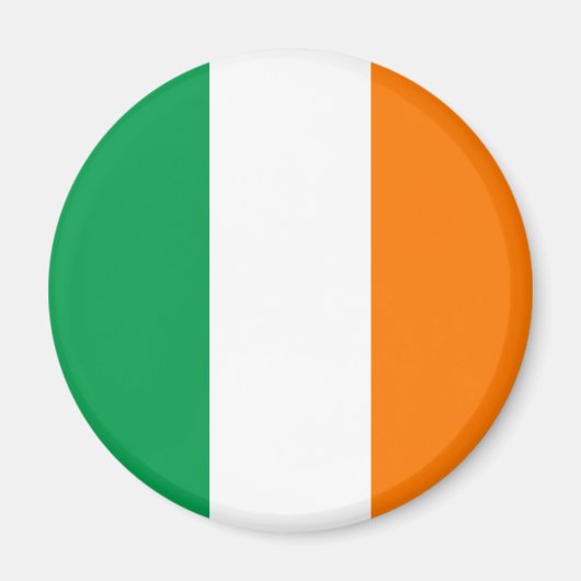 Irland Flagge Magnet (Vorne)