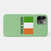 Irland-Flagge, mit Case-Mate iPhone Hülle (Rückseite (Horizontal))
