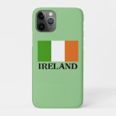 Irland-Flagge, mit Case-Mate iPhone Hülle (Rückseite)