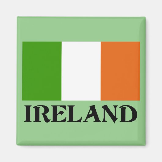 Irland-Flagge, mit Magnet (Vorne)