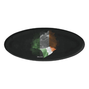 Irland-Flagge Namenschild