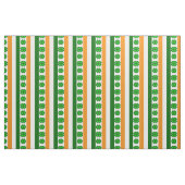 Irland-Flagge/Orange, weißes und Grünes, Stoff (Fat Quarter (45,7 x 55,9 cm))