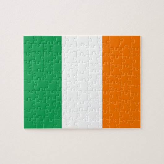 Irland Flagge Puzzle (Horizontal)