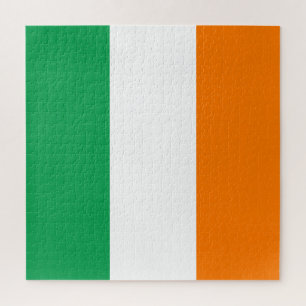 Irland-Flagge Puzzle