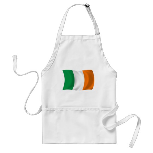 Irland Flagge Schürze (Vorne)