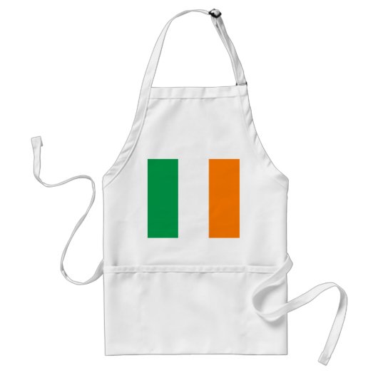 Irland Flagge Schürze (Vorne)