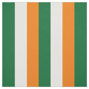Irland-Flagge Stoff