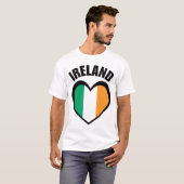 Irland-Flagge T-Shirt (Vorne ganz)