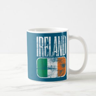 Irland-Flagge-Unterstützung Kaffeetasse