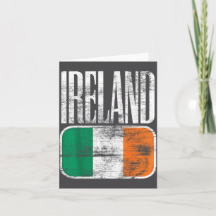 Irland-Flagge Unterstützung  Karte