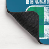 Irland-Flagge Unterstützung  Mousepad (Ecke)