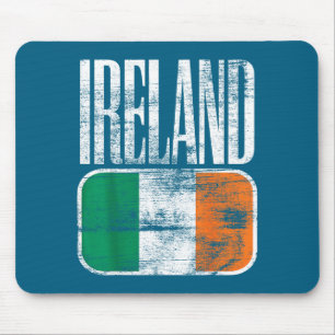 Irland-Flagge Unterstützung  Mousepad