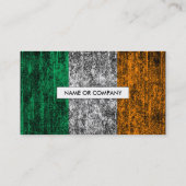Irland-Flagge Visitenkarte (Rückseite)