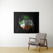 Irland-Flagge Wandteppich (Beispiel (Horizontal))