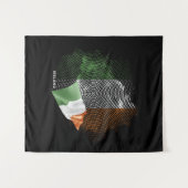 Irland-Flagge Wandteppich (Vorderseite (Horizontal))