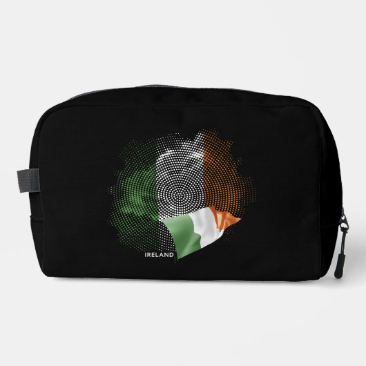 Irland-Flagge Waschbeutel (Vorderseite)