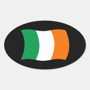 Irland Flaggen Aufkleber