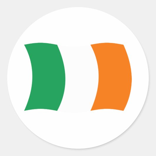 Irland Flaggen Aufkleber (Vorderseite)