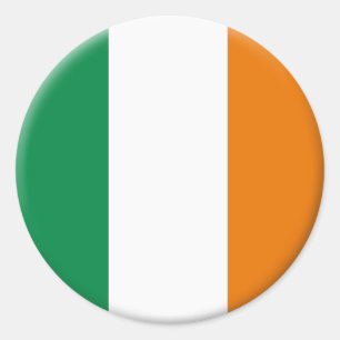 Irland-Flaggen-Aufkleber Runder Aufkleber
