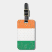 Irland-Flaggen-Gepäckanhänger Gepäckanhänger (Vorderseite vertikal)