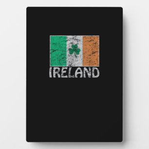 Irland Flaggen Irland irische Flaggen für Männer u Fotoplatte
