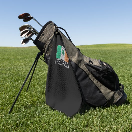 Irland Flaggen Irland irische Flaggen für Männer u Golfhandtuch (Gras)
