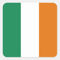 Irland Flaggenaufkleber