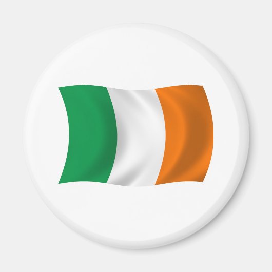 Irland Flaggenmagnet Magnet (Vorne)