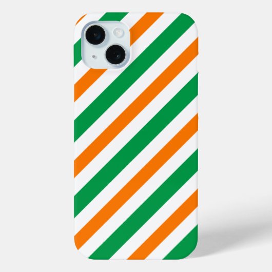 Irland-Flaggenmuster Case-Mate iPhone Hülle (Rückseite)