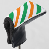 Irland-Flaggenmuster Golf Headcover (3/4 Vorderseite)