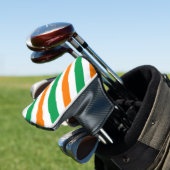 Irland-Flaggenmuster Golf Headcover (In Situ)