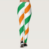 Irland-Flaggenmuster Leggings (Rückseite)