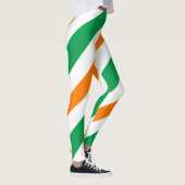 Irland-Flaggenmuster Leggings (Rechts)