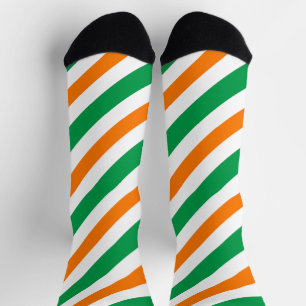 Irland-Flaggenmuster Socken