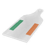 Irland-Flaggenzeichen Schneidebrett (Ecke)