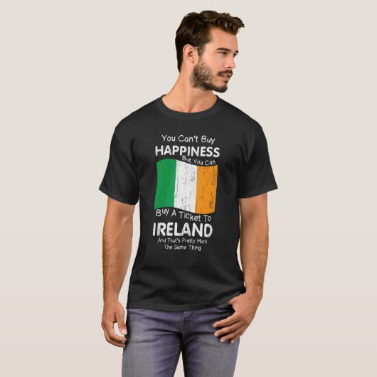 Irland flaggt irische irischen Volk Irland ganzhei T-Shirt (Vorne ganz)