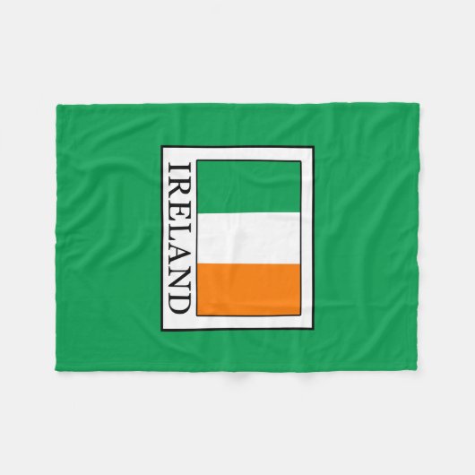 Irland Fleecedecke (Vorderseite (Horizontal))