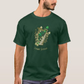 Irland Forever Irish Harp T-Shirt (Vorderseite)